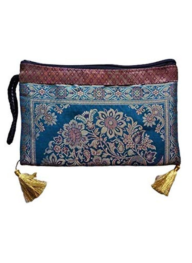 CRAYTON Cotton Clutch/Handbag for Women, Self Design, Made in India, Handmade, Designer - Image 1